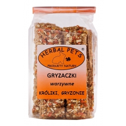 - 20% Herbal Pets GRYZACZKI WARZYWNE 160g termin 07.2024